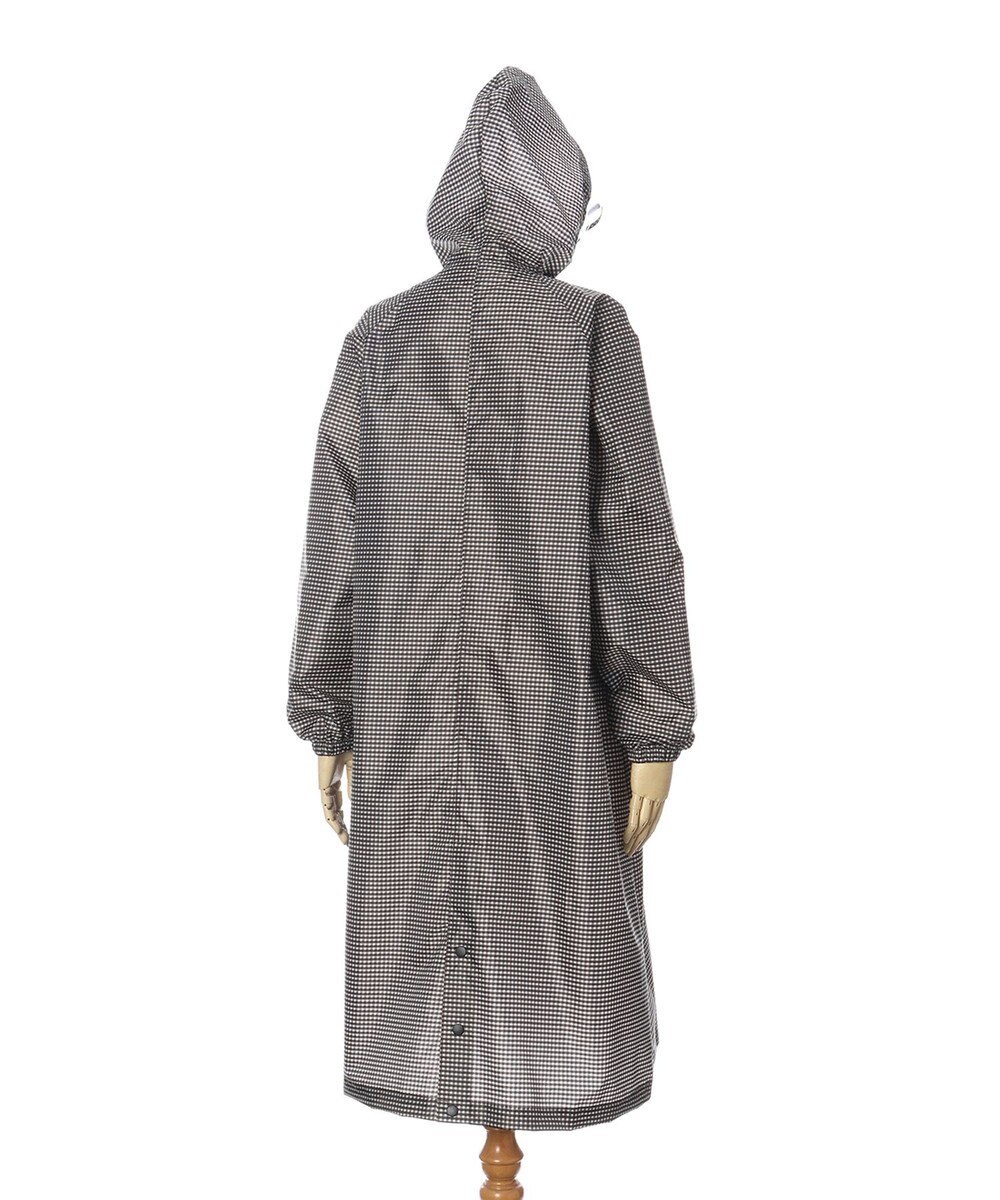 MOONBAT 【収納袋付き】FLAT PURE サイクル レインコート チェック 自転車 