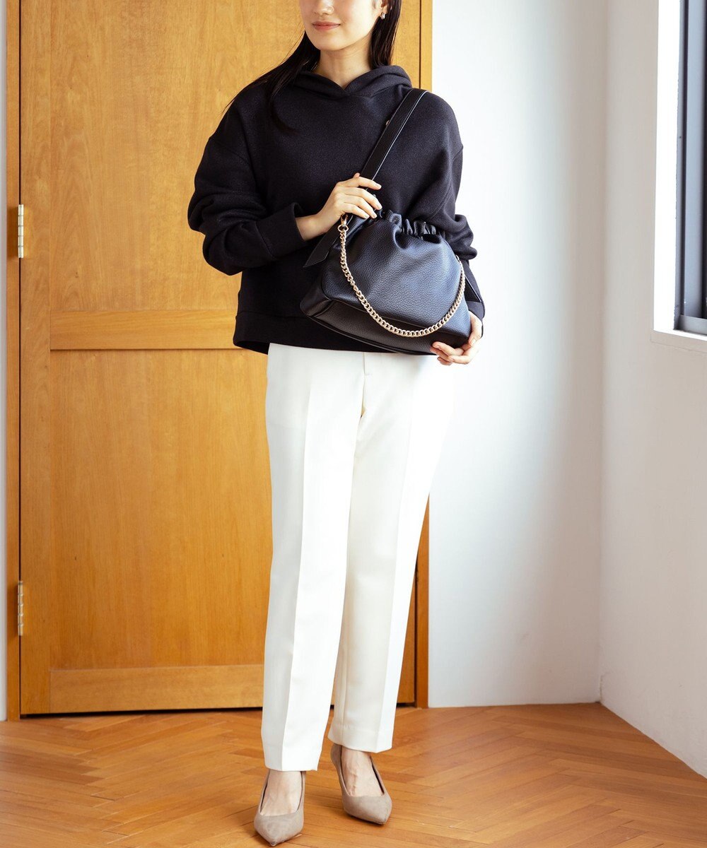 組曲 ギャザーワンショルダーハンドバッグ 