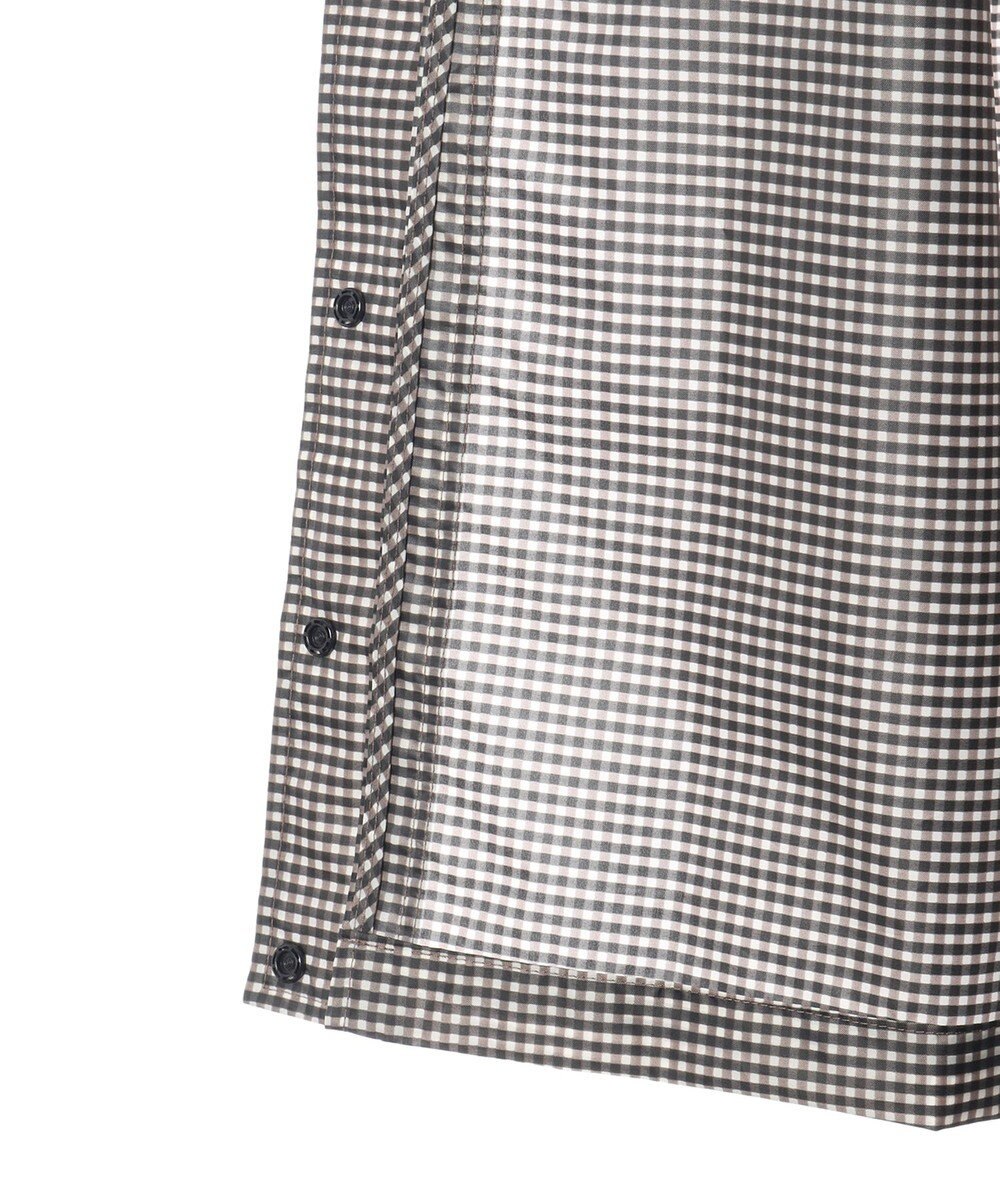 MOONBAT 【収納袋付き】FLAT PURE サイクル レインコート チェック 自転車 