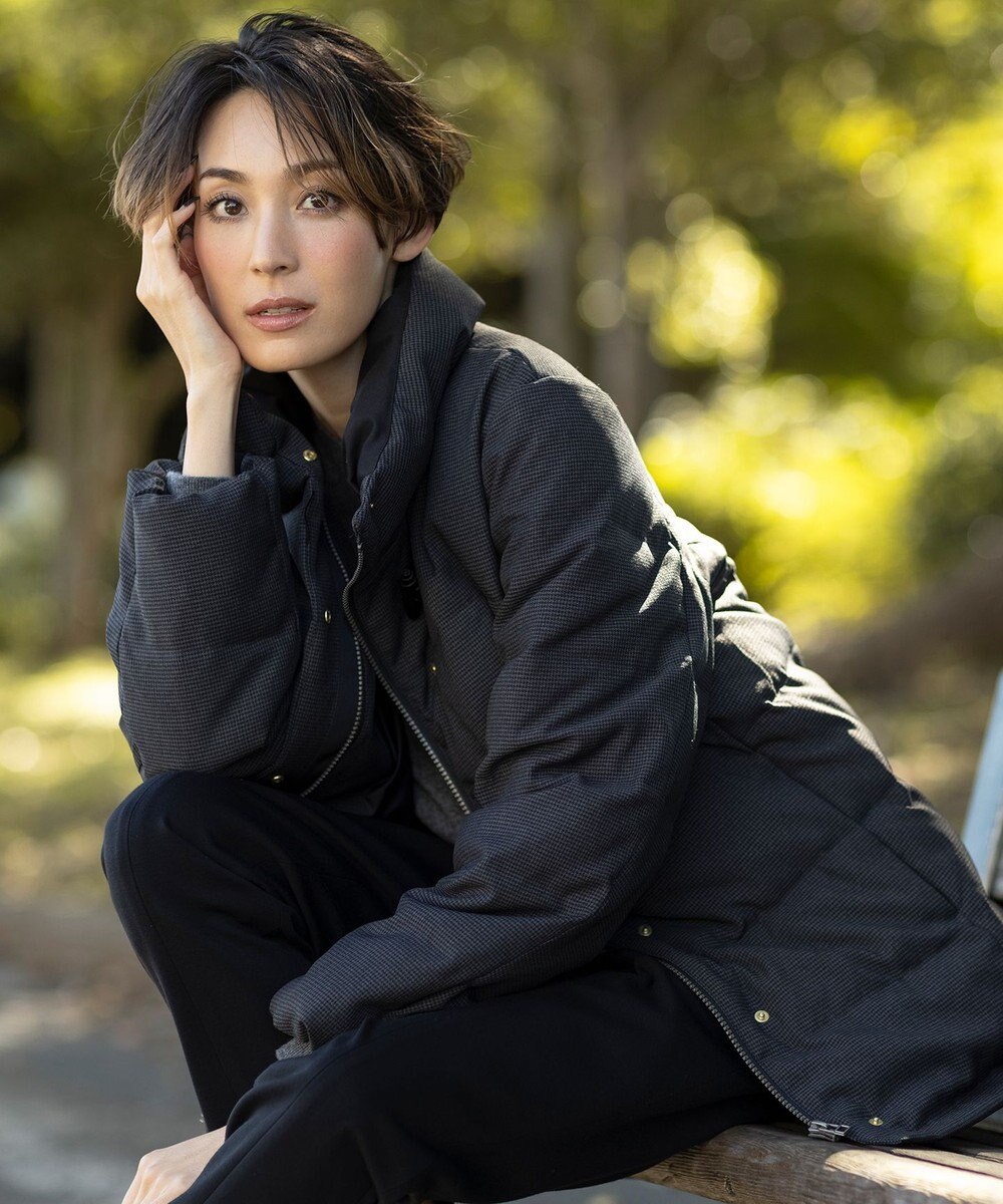 J.PRESS LADIES 【洗える】DUALWARMベアポンチ パンツ 