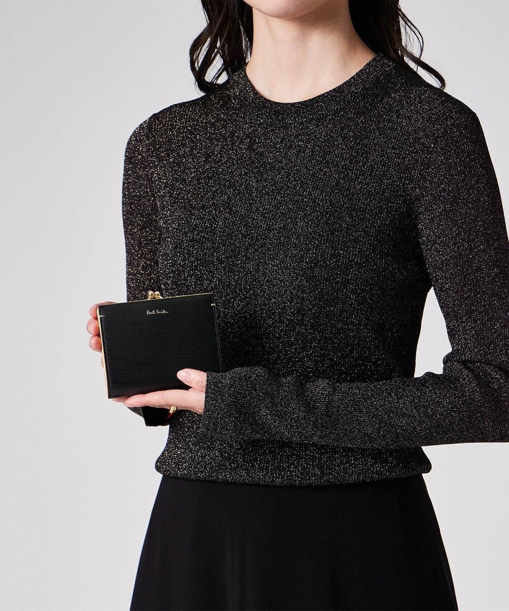 Paul Smith カラードエッジ がま口 2つ折り財布 