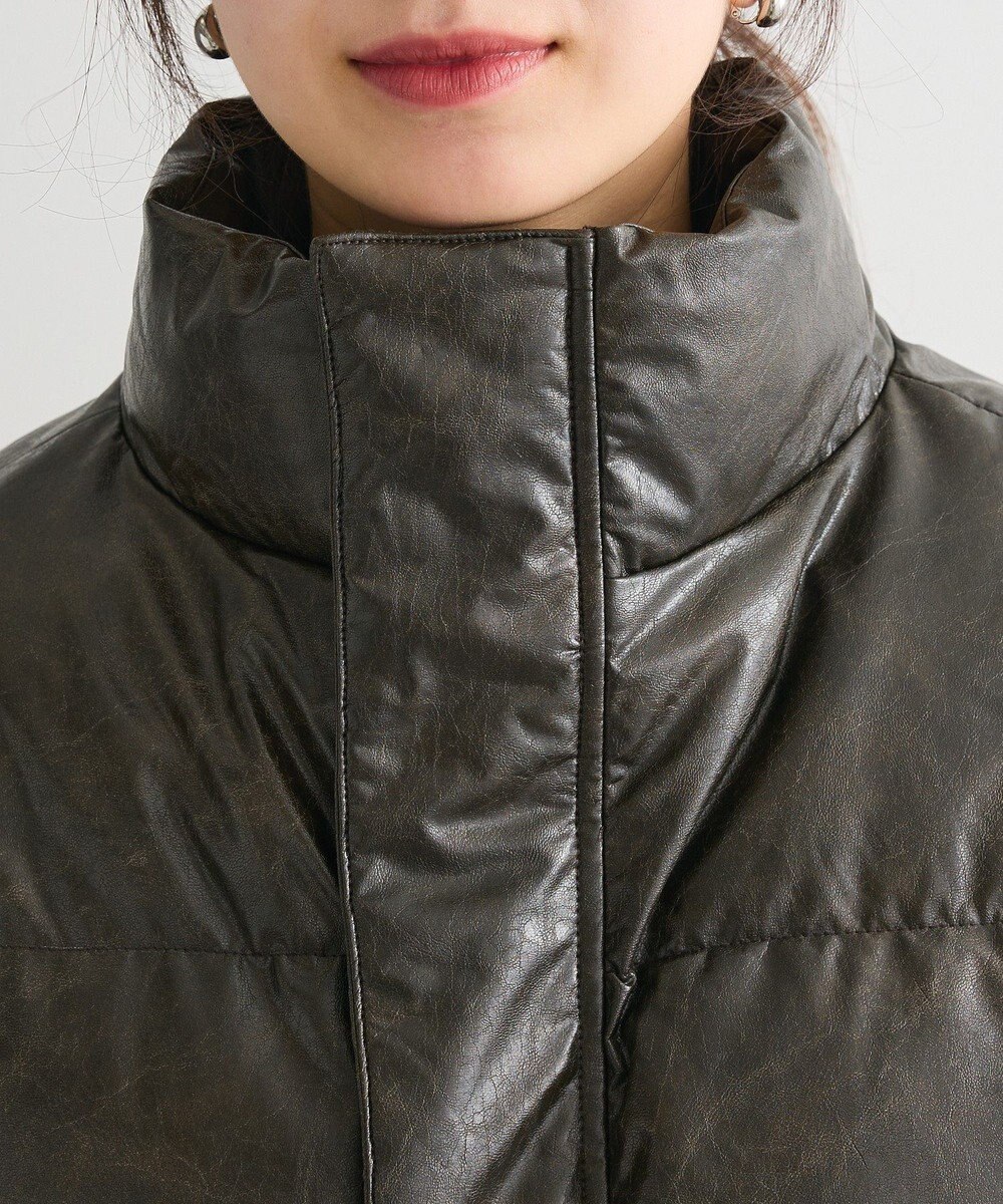 Green Parks ・ｓｗｉｎｇ　ｂｙ　ビンテージソフトレザーブルゾ 