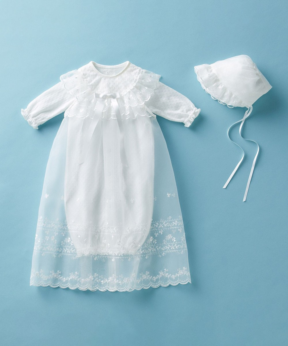 MIKI HOUSE HOT BISCUITS 【ミキハウス】【50-60cm】セレモニードレスセット【通年向け】【箱入】 