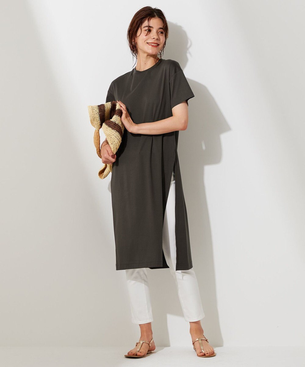 UNFILO L ハイストレッチ カラーパンツ 