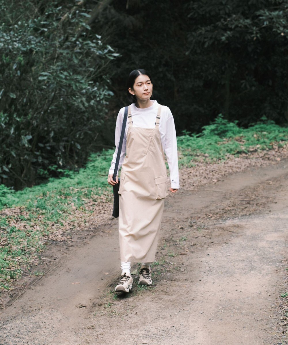 SHARE PARK LADIES 【撥水・UVカット・ストレッチ・軽量 】ナイロンジャンパースカート（S・Mサイズ） 