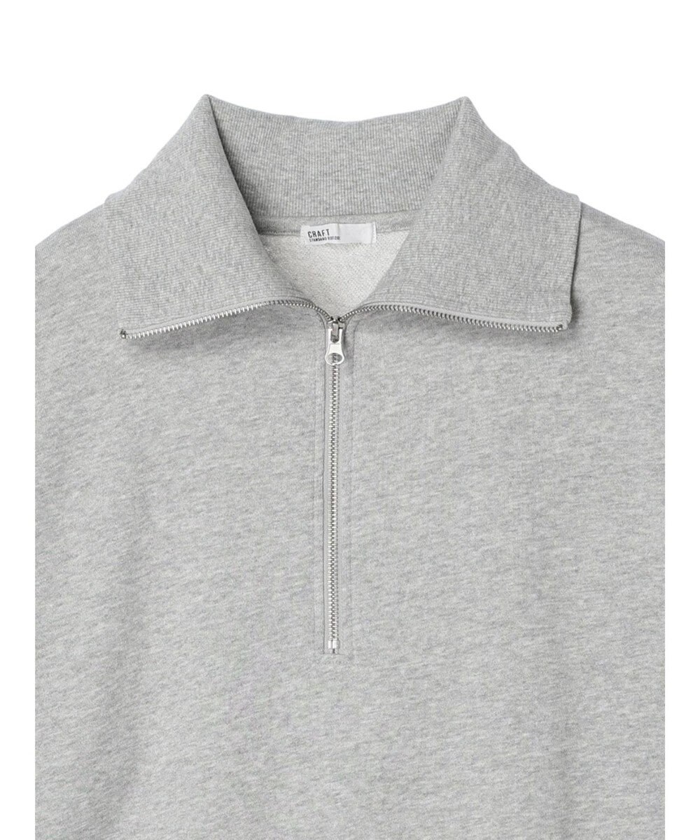 CRAFT STANDARD BOUTIQUE 　裏毛セーラーカラーＺＩＰプルオーバー 