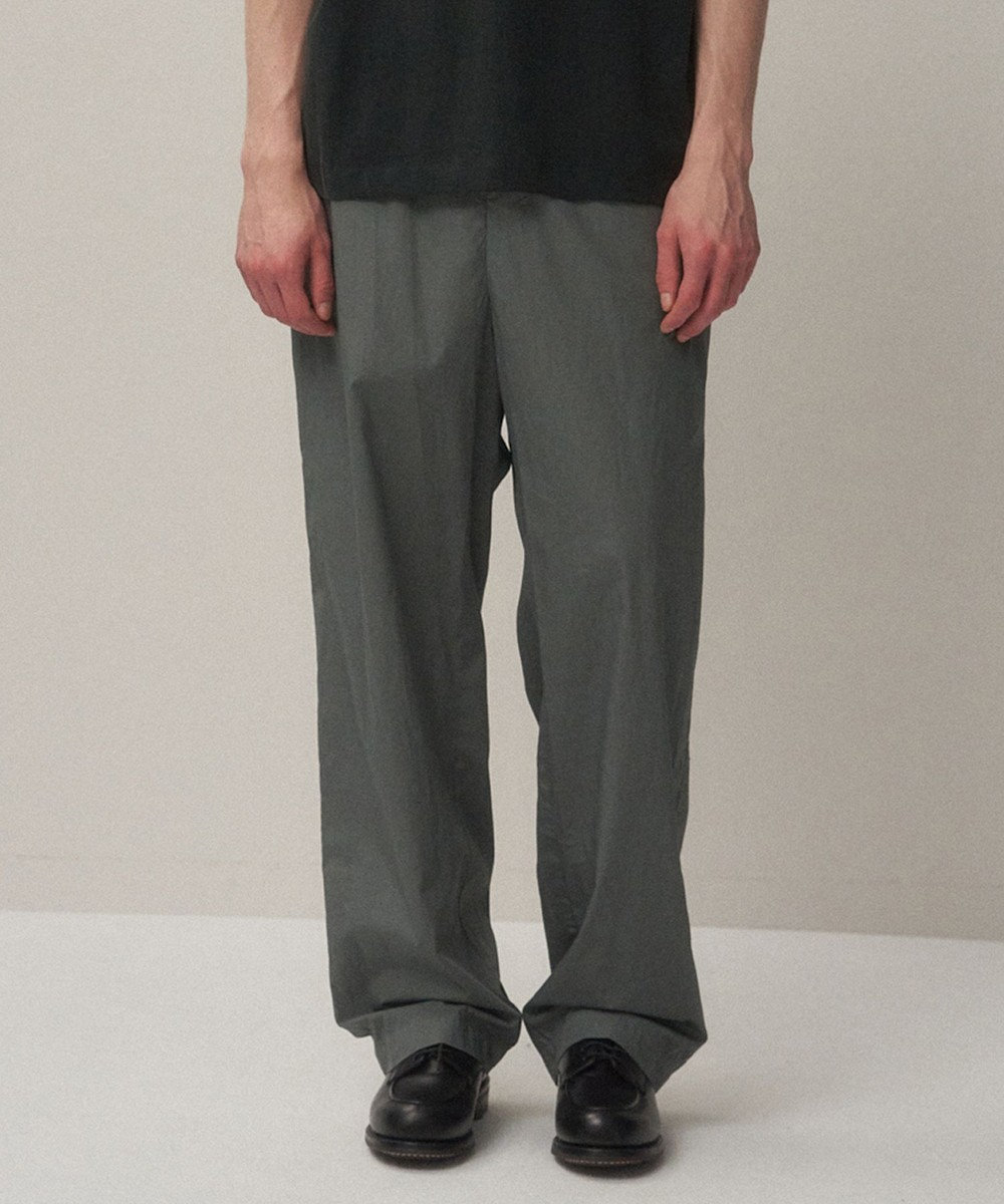 ATON COTTON LAWN | ワイドパンツ - UNISEX- 