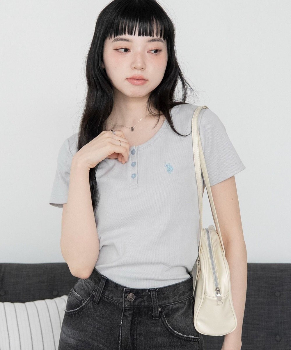 WEGO 別注USPOLOヘンリーネックT 