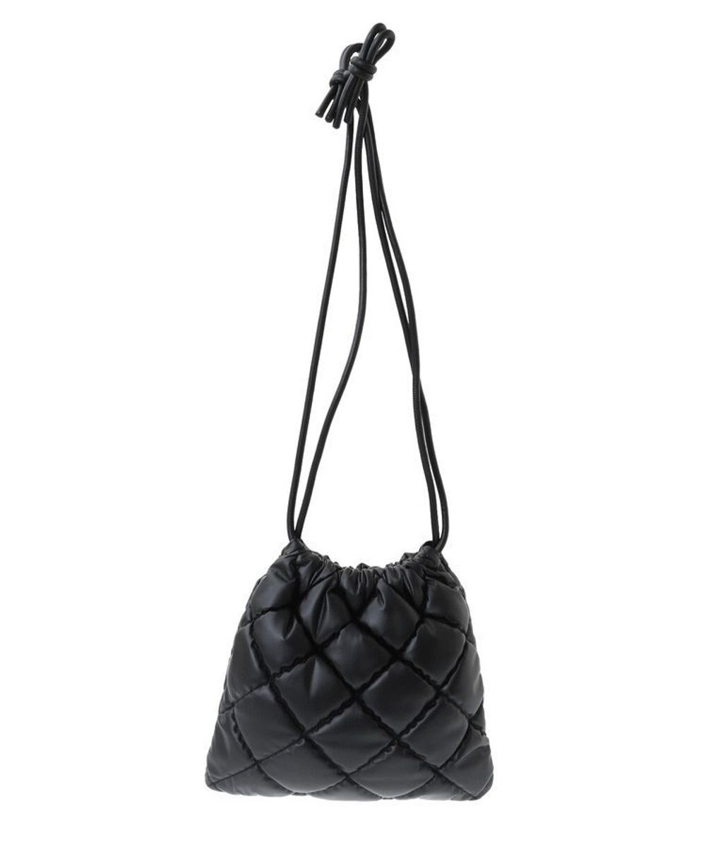 Green Parks ・ＱＵＯＮ　合皮キルト巾着 