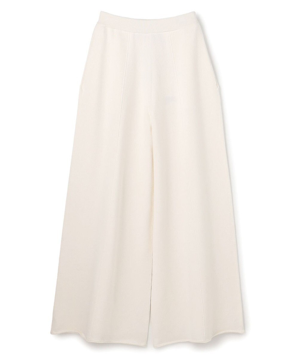 uncrave スウェットライクニット パンツ 