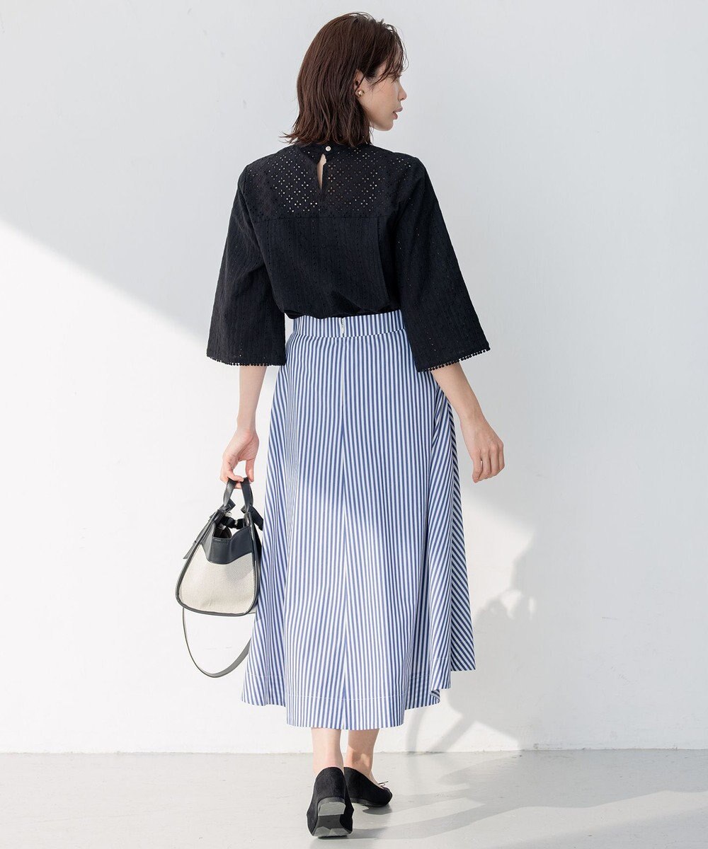 組曲 【洗える】C/Nyブロード スカート 