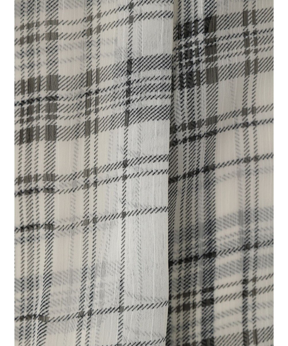 earth music&ecology シアーチェックシャツ 