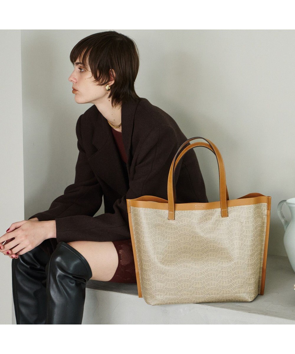 PELLE BORSA ミディアムトート Grise グリーズ 9111 