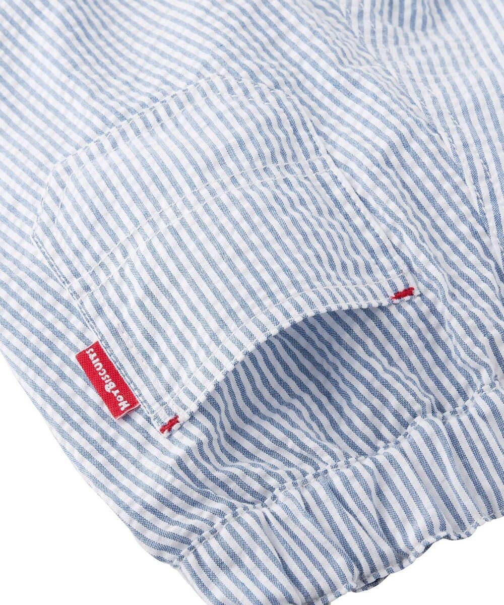 MIKI HOUSE HOT BISCUITS 【80-120cm】 ワッペン 6分丈 ハーフパンツ 