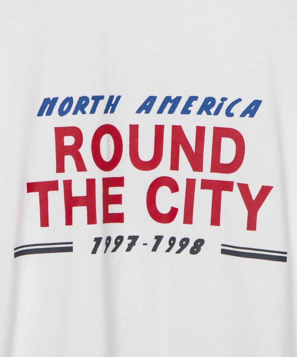 WEGO ヴィンテージライクグラフィックTシャツ 