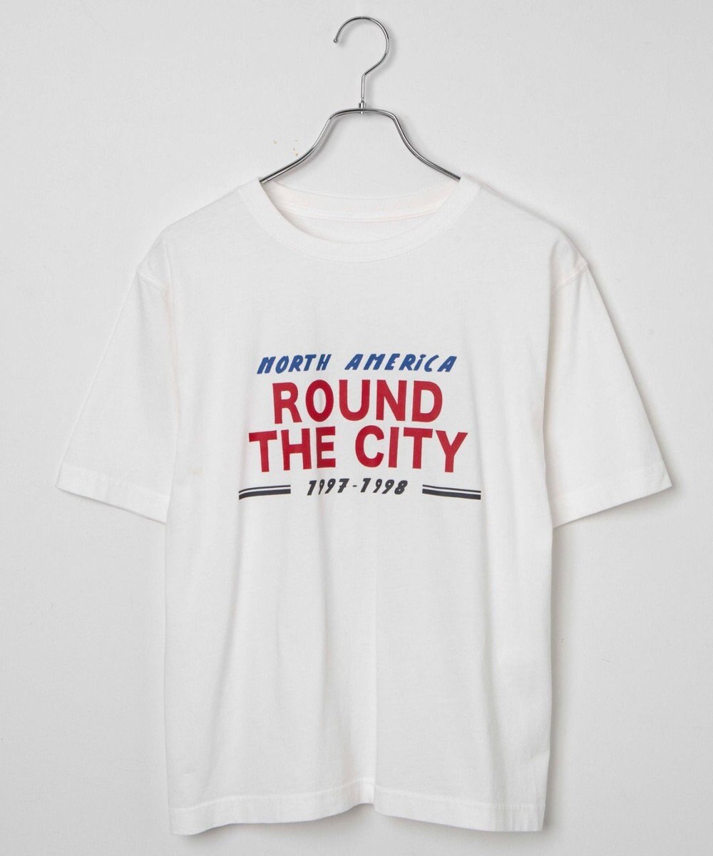 WEGO ヴィンテージライクグラフィックTシャツ 