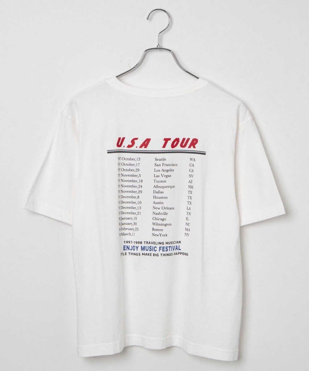 WEGO ヴィンテージライクグラフィックTシャツ 