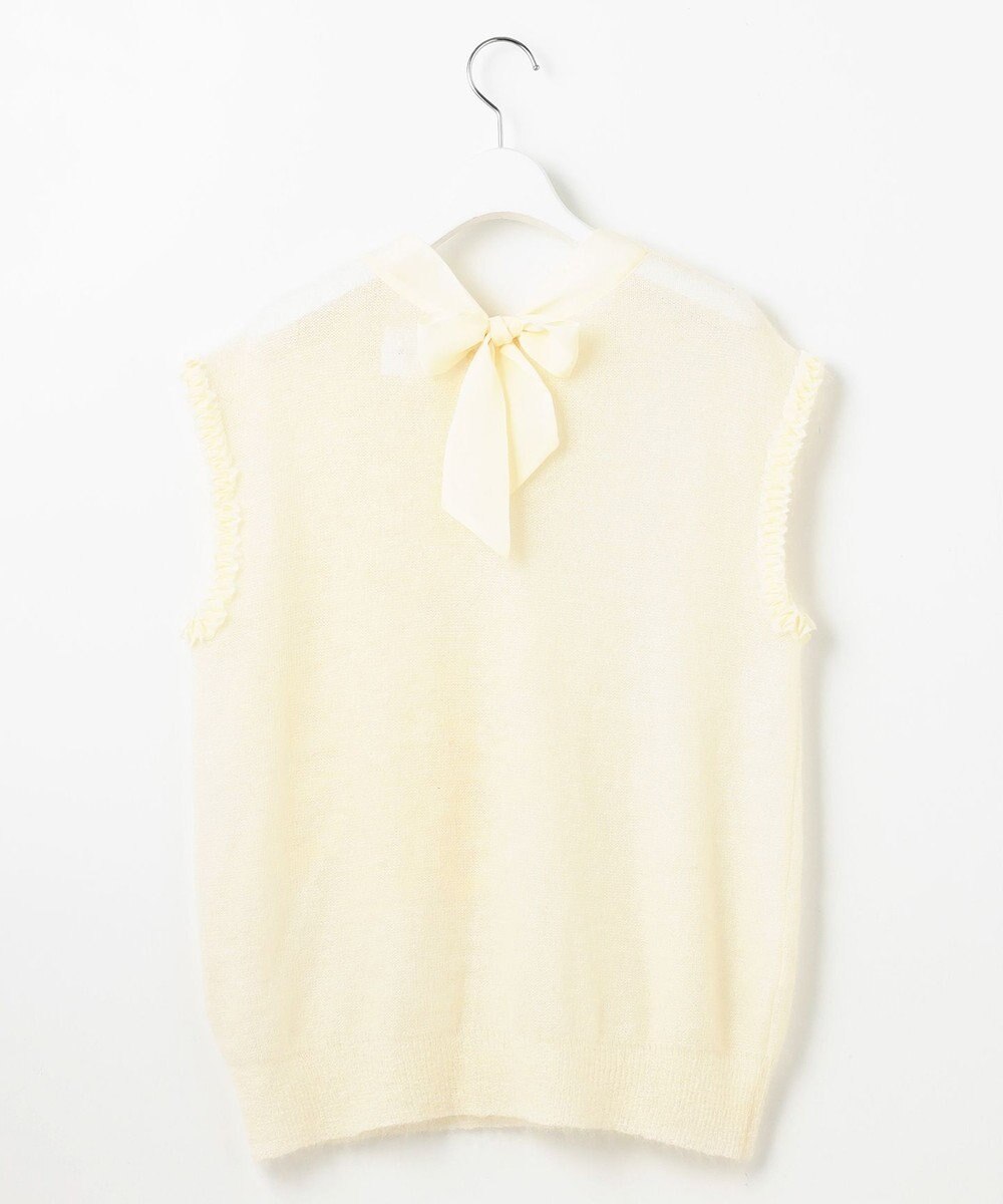 自由区 【カトリエムブーケ】Motif floral プルオーバーニット 