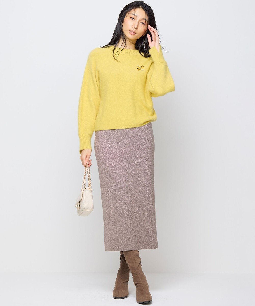 組曲 【手洗い可】フラッフィー ファーニット 