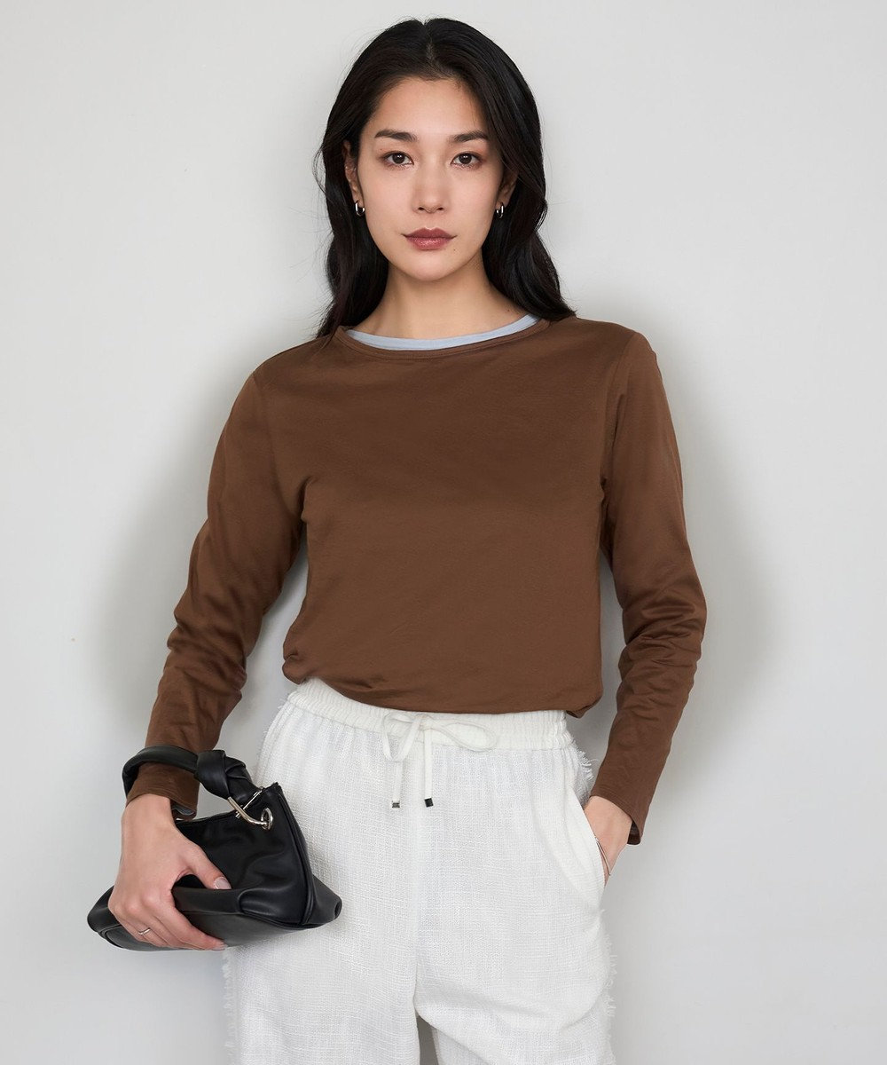 ICB L 【洗える】46Gハンドレッドジャージー プルオーバー 