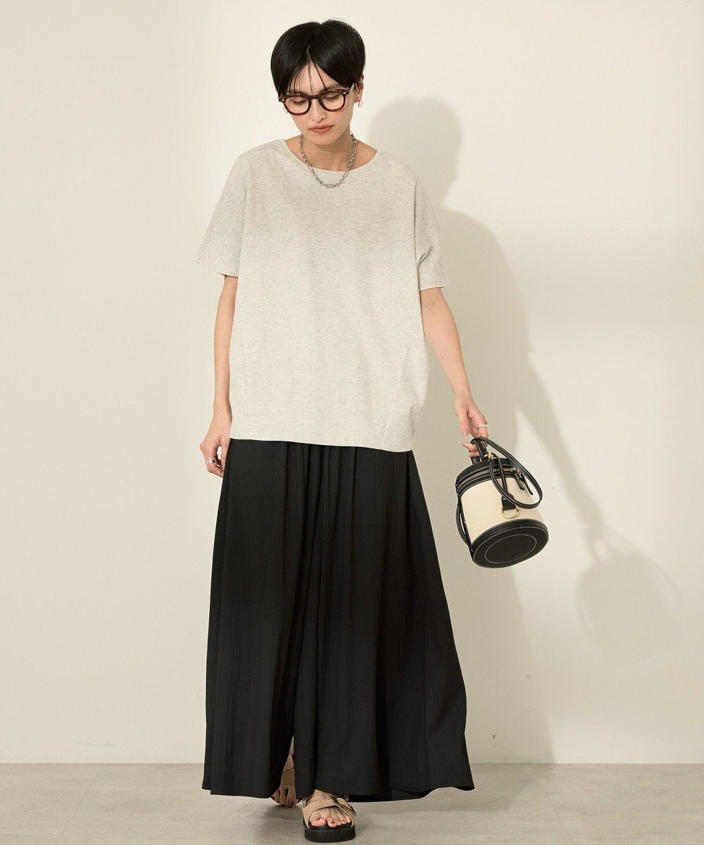 AMERICAN HOLIC 【接触冷感】フレンチスリーブコクーンプルオーバー 