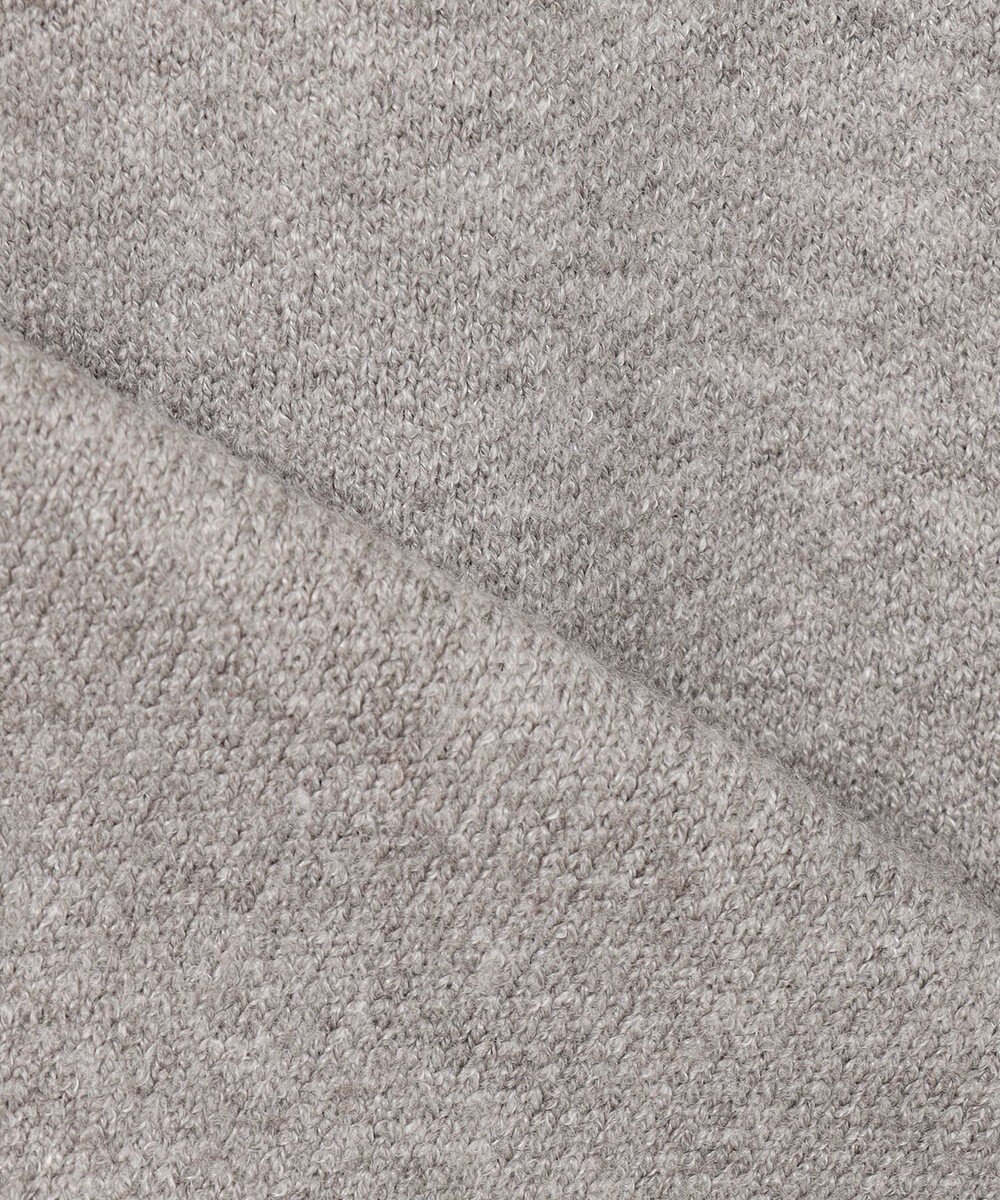 ANY L ハーフジップニットフーディー 