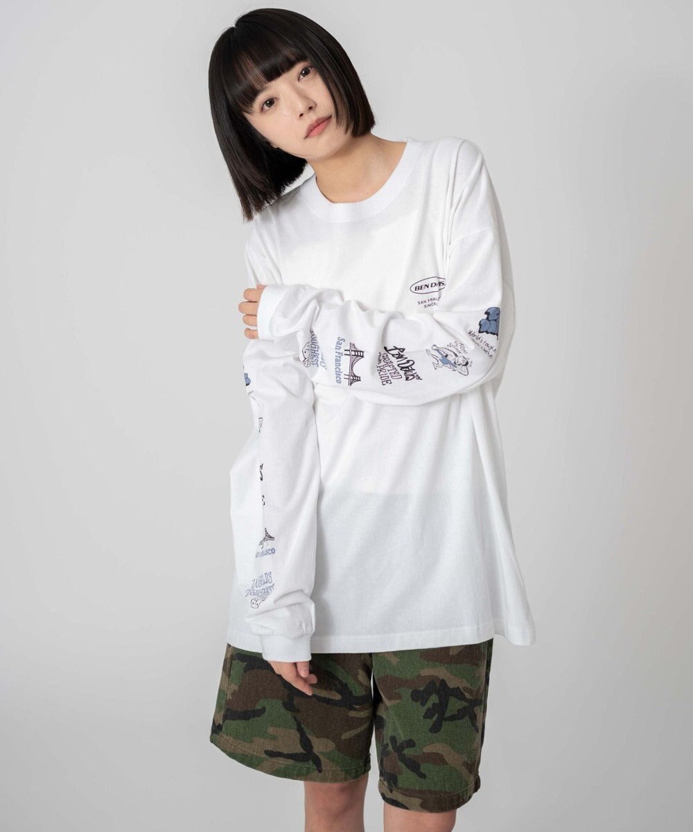 WEGO 【ユニセックス着用ITEM】別注BENDAVISアンサンブルグラフィックT 