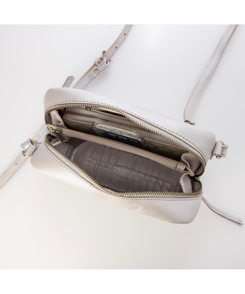 UNBILLION ピークスピーク PEAKSPEAK / 牛革パッチワークスクエアショルダー 