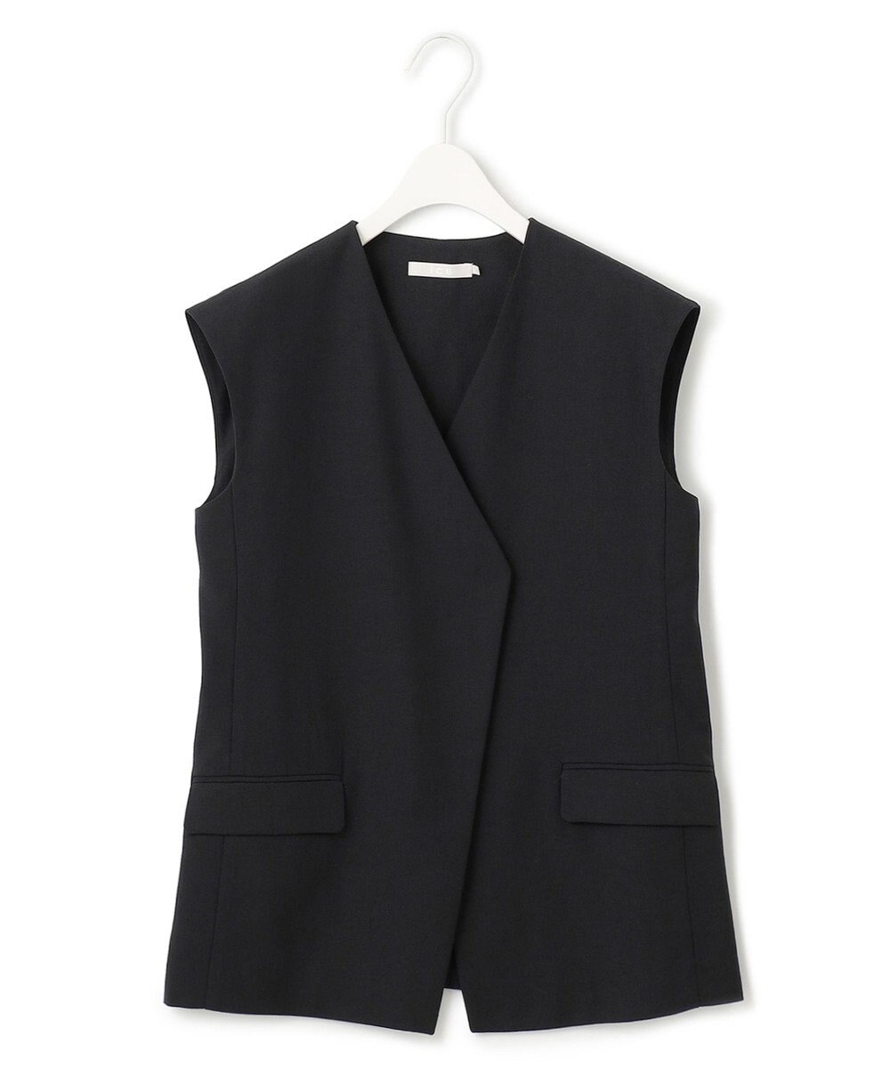 ICB 【接触冷感・速乾・洗える】T.R.Liプレーンウィーブ ジレ 