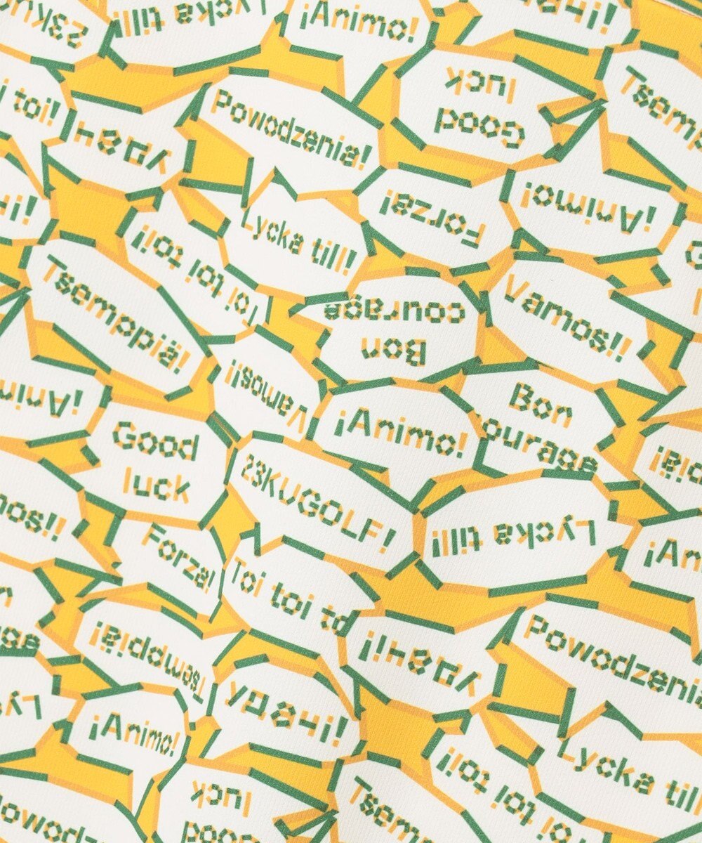 23区GOLF 【WOMEN】【吸水速乾/UVカット】YELL総柄プリントスカート 