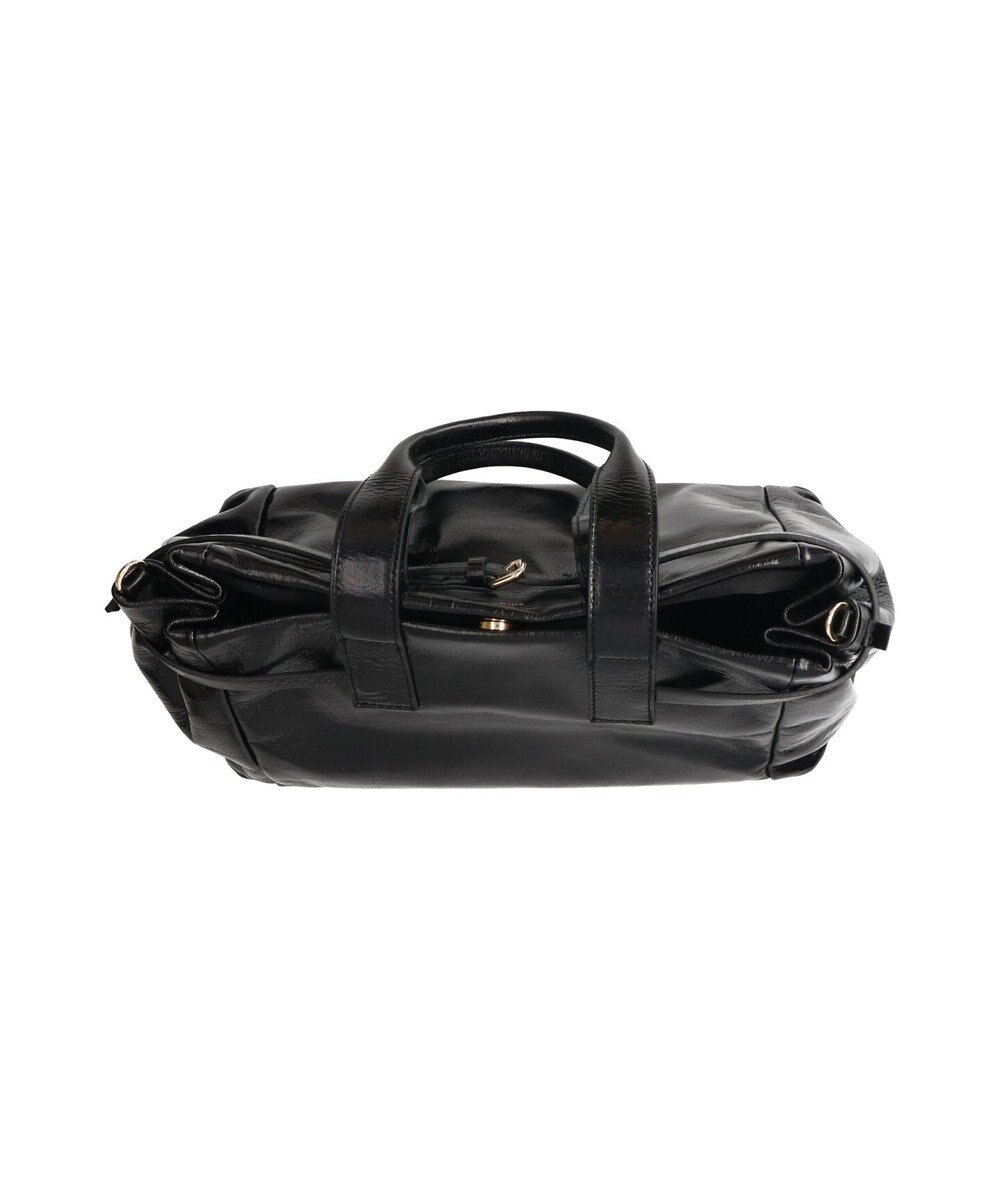 INTER-CHAUSSURES 【CHRISTIAN VILLA】ミディアムサイズレザーハンドバッグ 