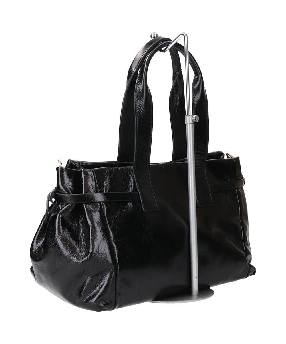 INTER-CHAUSSURES 【CHRISTIAN VILLA】ミディアムサイズレザーハンドバッグ 