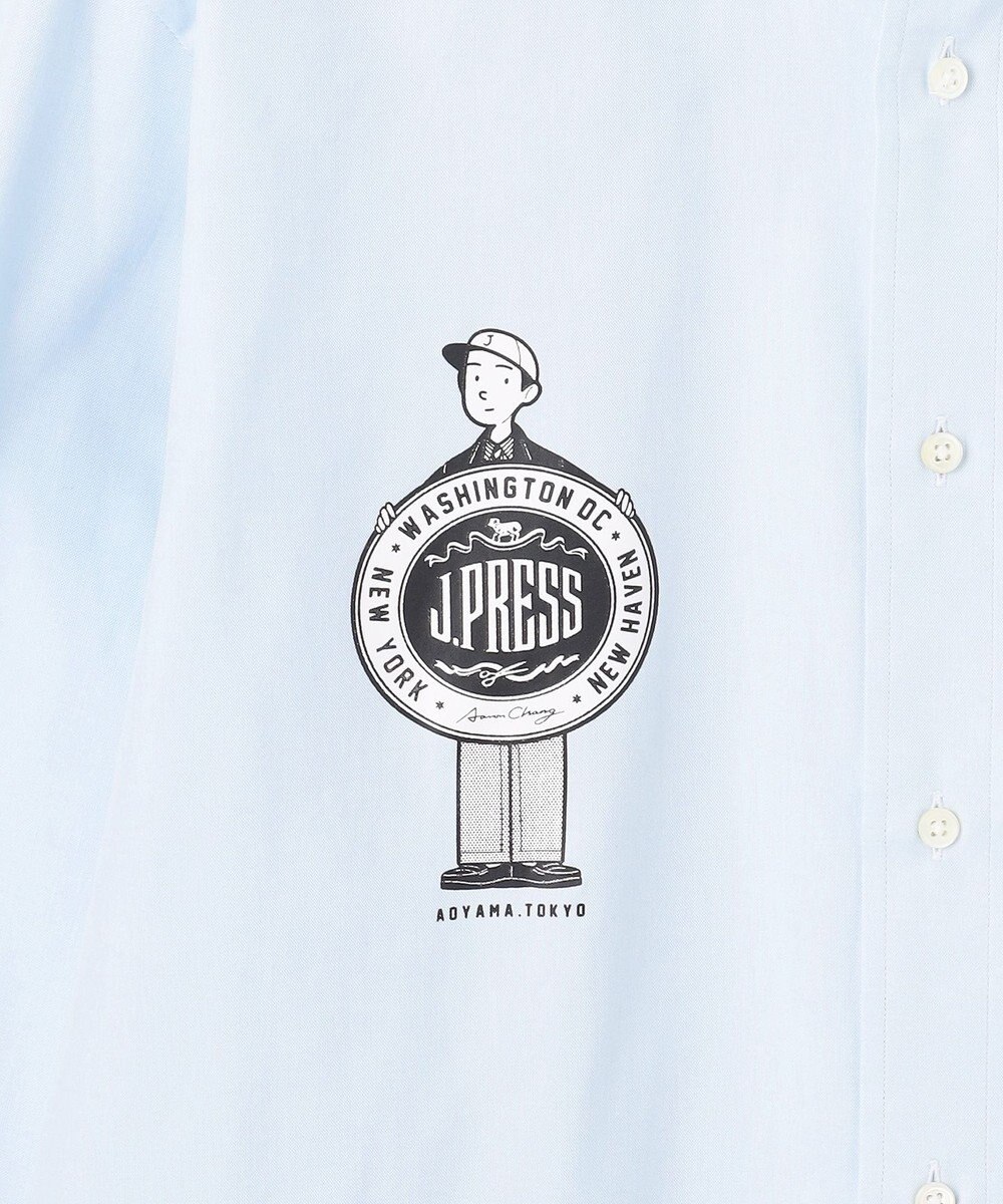 J.PRESS MEN 【AaronChang】【UNISEX】ピンオックス シャツ / B.D. 