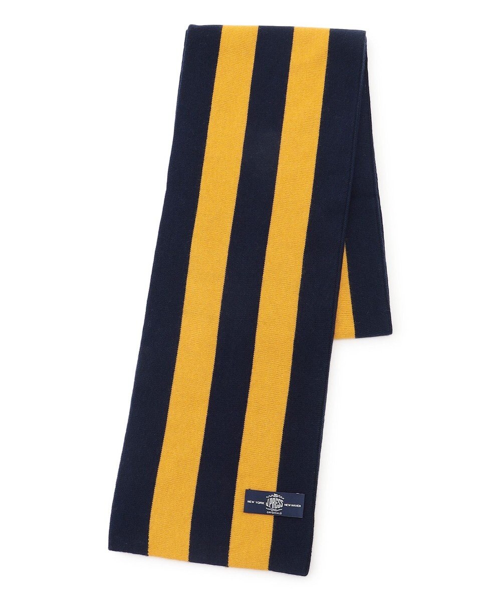 J.PRESS MEN 【J.PRESS ORIGINALS】【UNISEX】Wool Polyester Knit School Muffler 