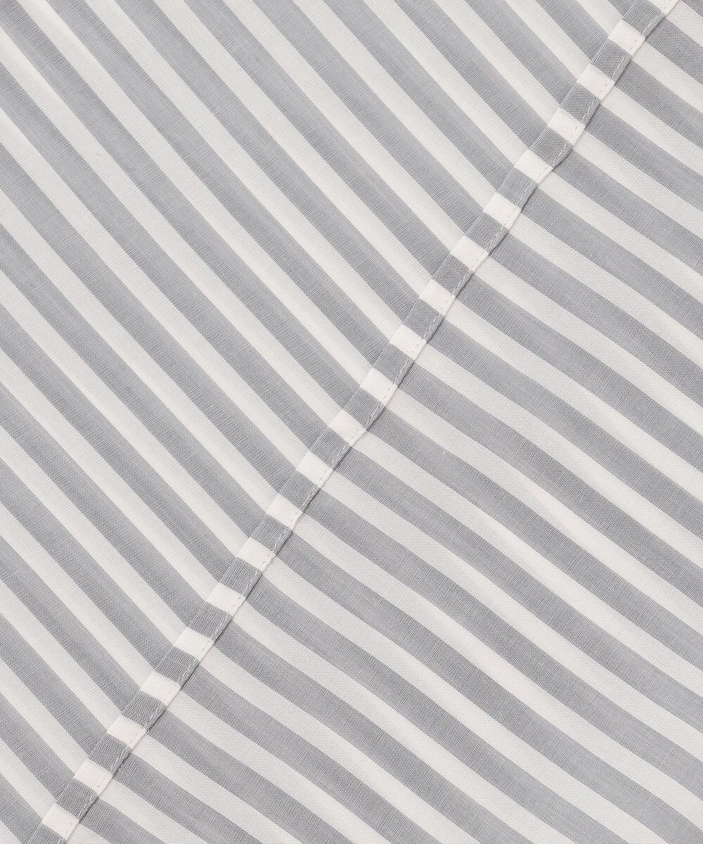 ICB 【接触冷感・洗える】 キュプラローンストライプ ワンピース 