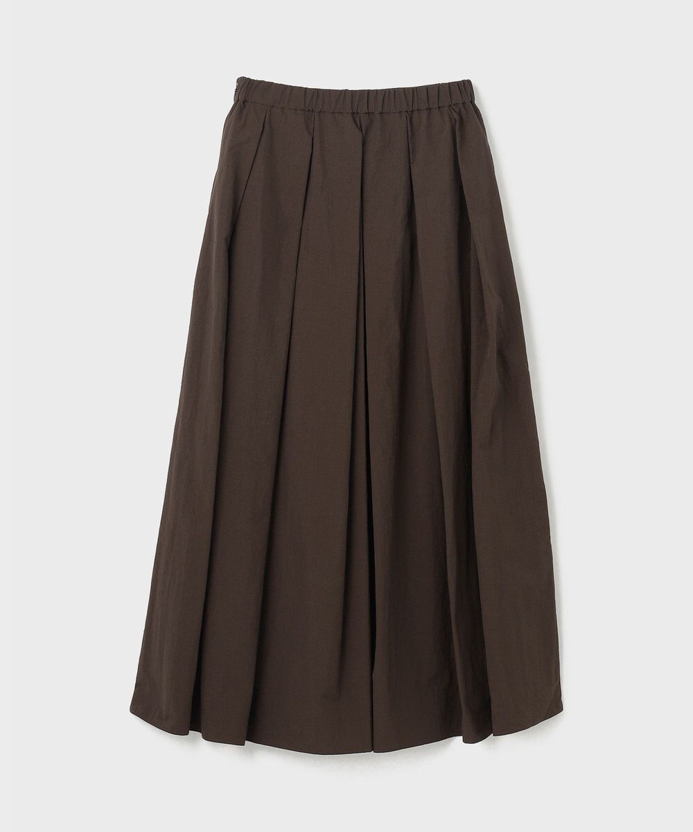 GRACE CONTINENTAL タックギャザータフタスカート 