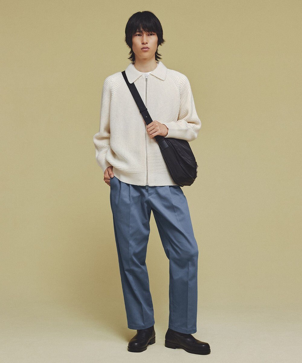 UNFILO MENS 【新色追加】FINE MOVE デニム タックパンツ [24年商品] 