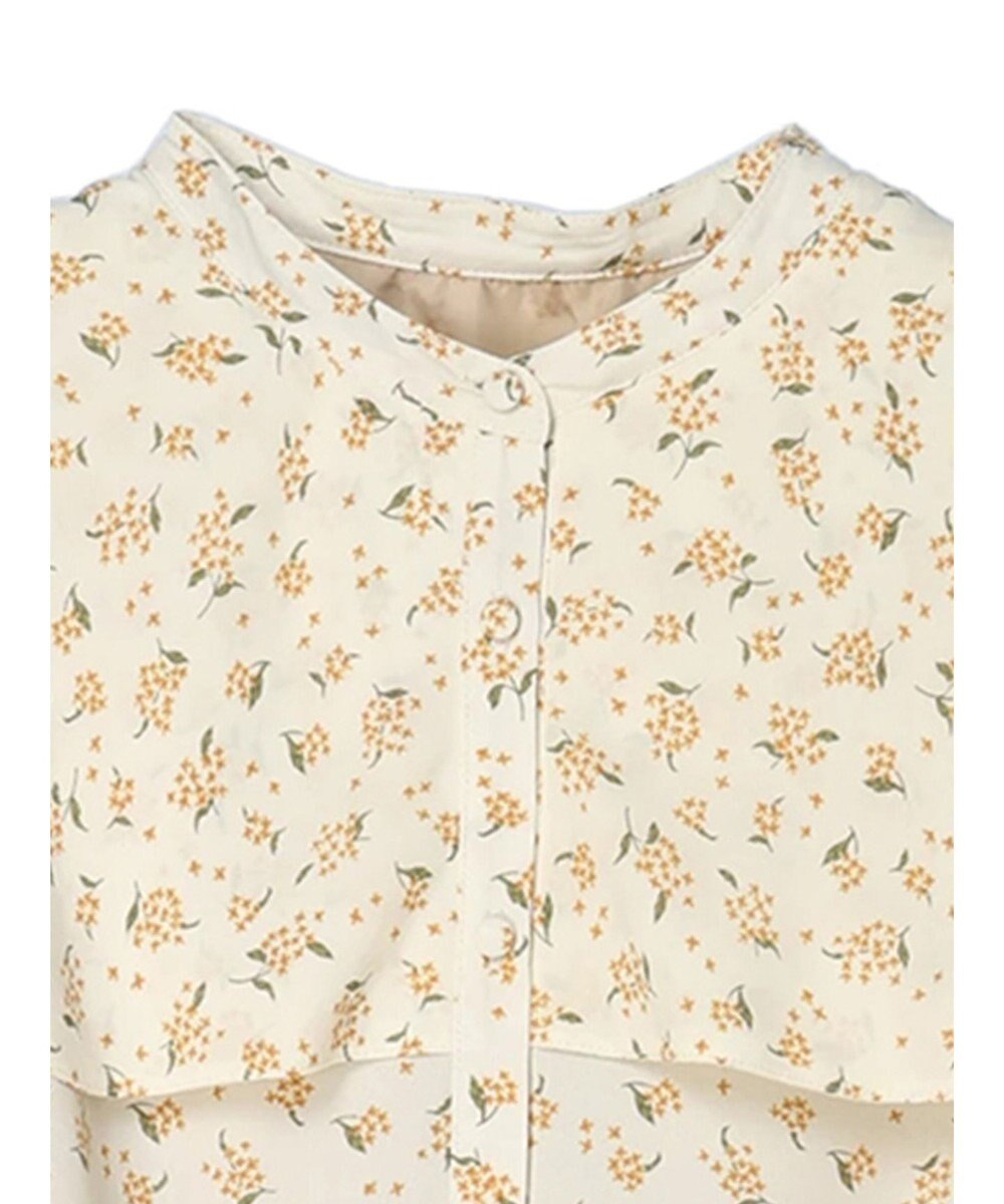 earth music&ecology キンモクセイ柄ワンピース 