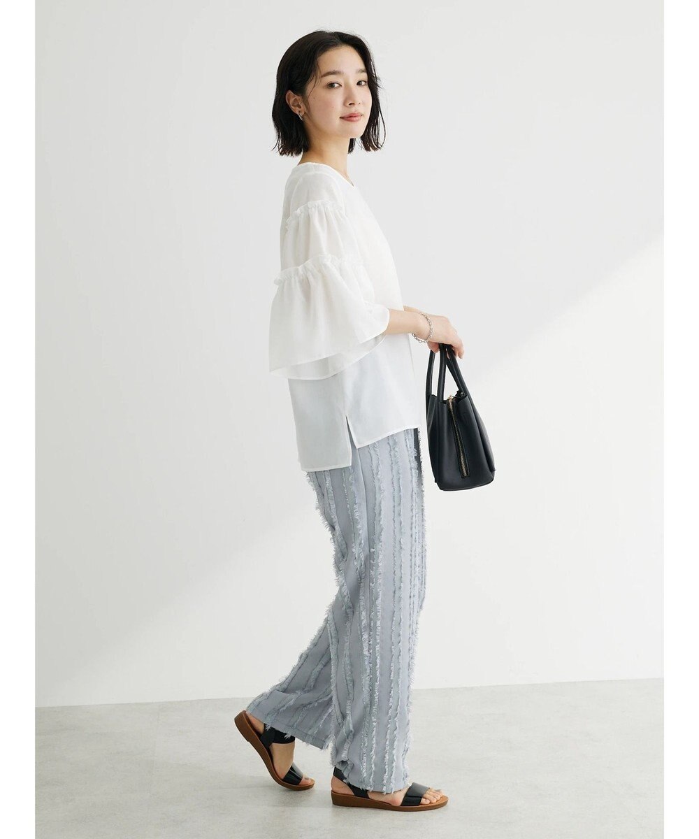 Green Parks ・ｒｉｃｈ　ｂｌｕｅ　ゴムストラップサンダル 