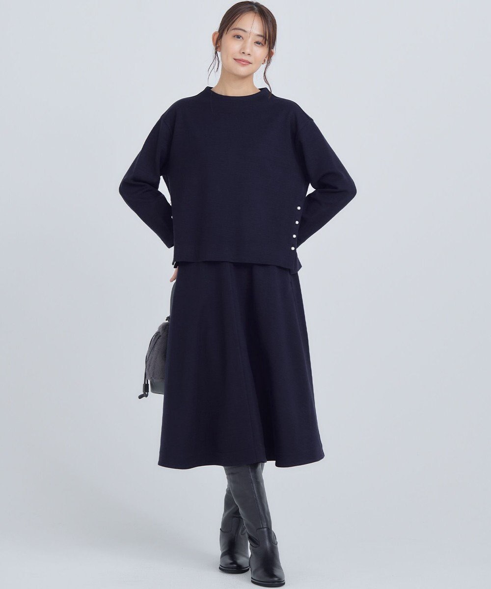 組曲 S 【2SET・WEB限定】ウール混ジャージー セットアップ 