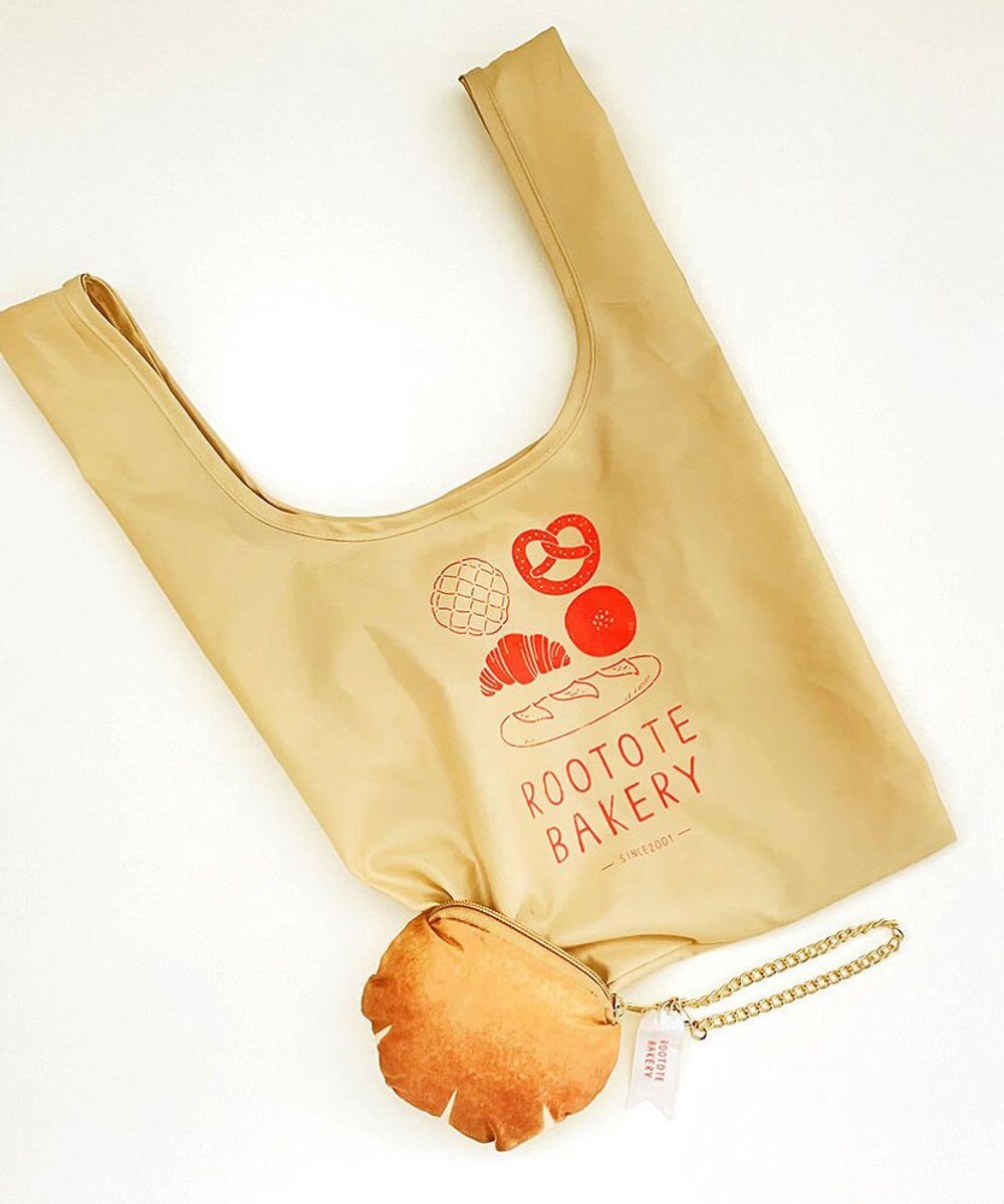 ROOTOTE 0131 RTふかふかパンポーチ＆ショッパー【企画デザイン2時×イラストレーター・つゆこ×ROOTOTE】 