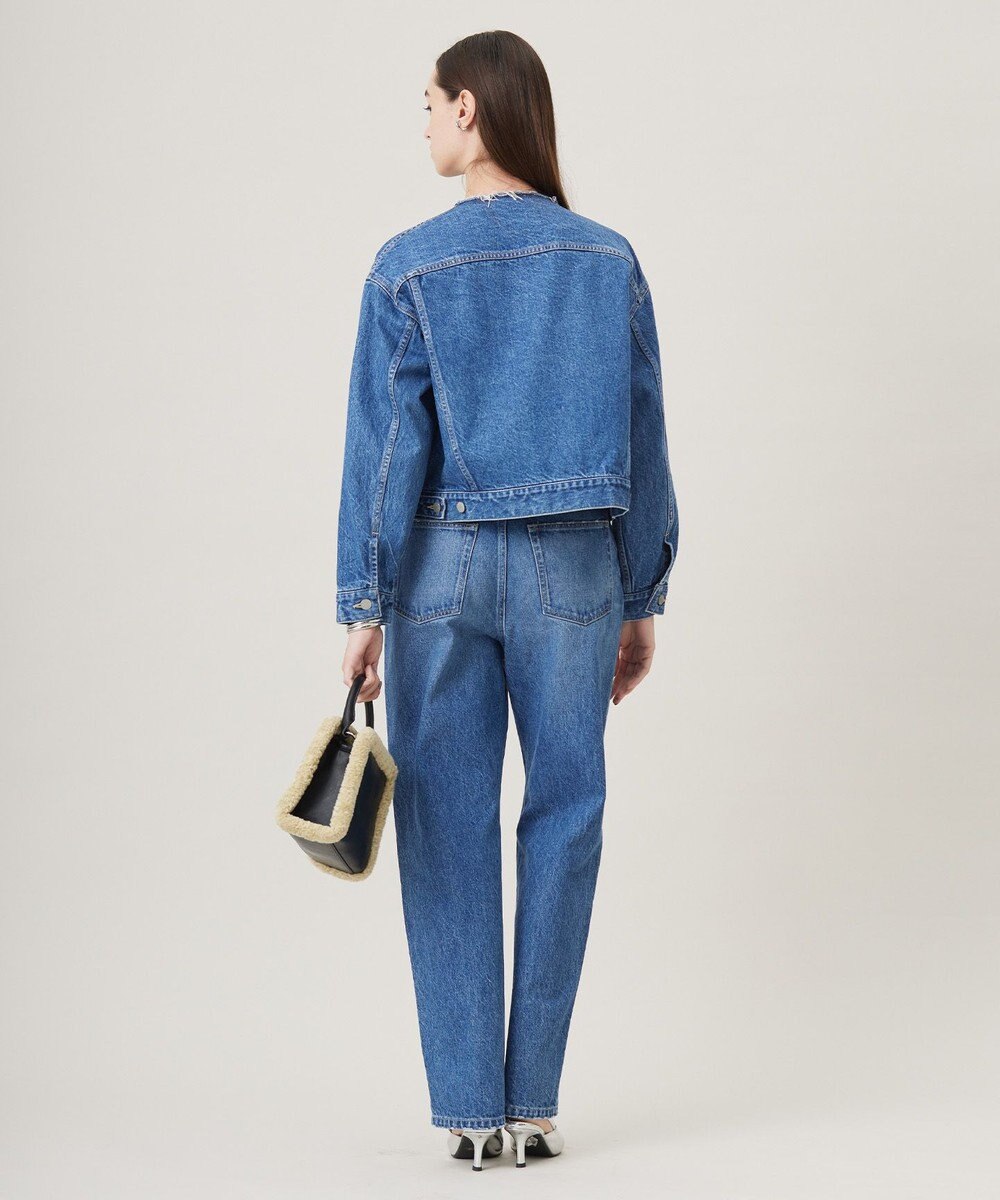 ICB L 【CLASSY.1月号掲載・洗える】ウォーターリサイクルデニム ジャケット 