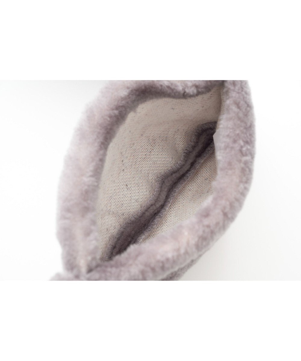 LOOM&SPOOL SRN3メリノウールあずきマフラー 