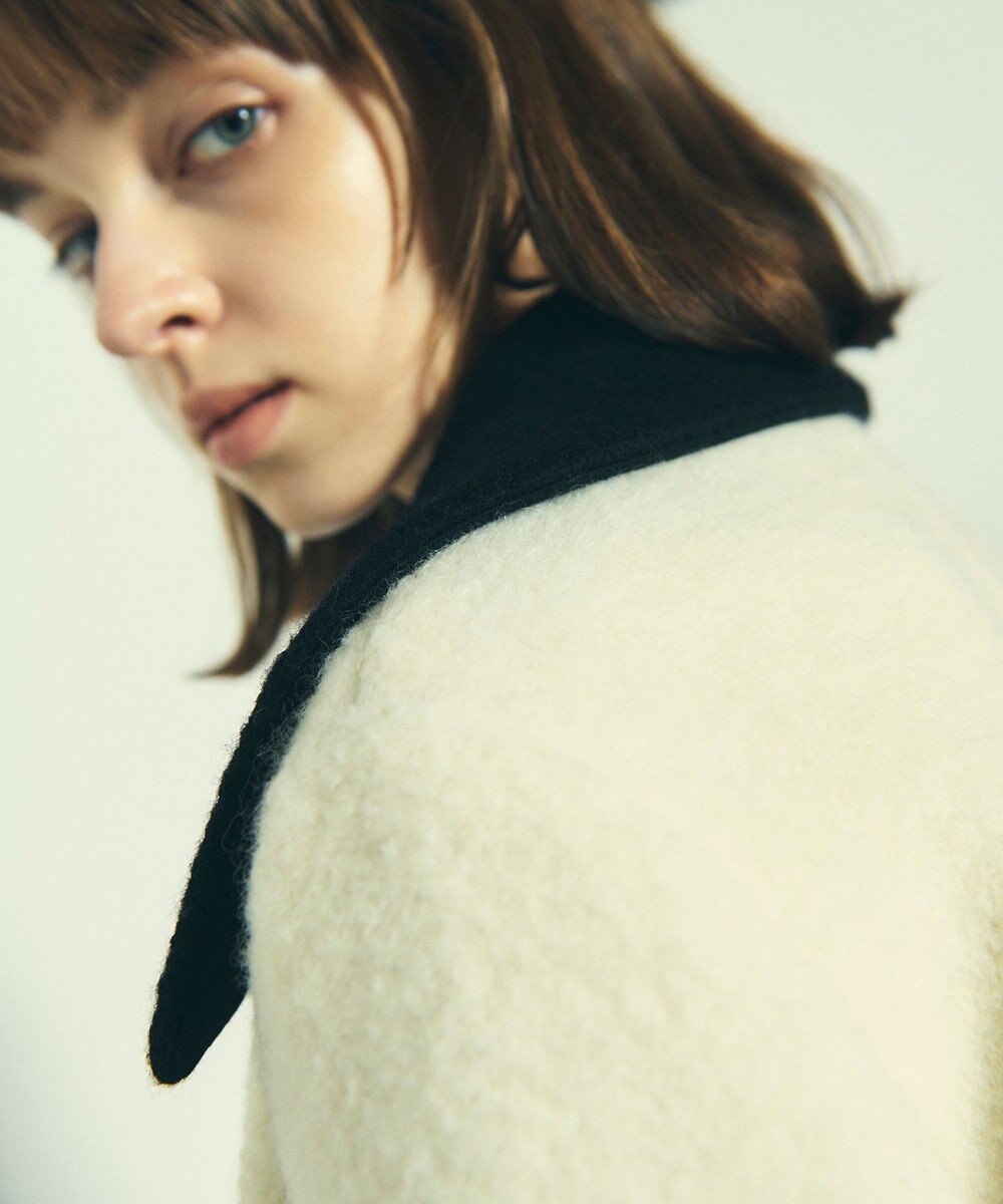 GRACE CONTINENTAL ウールパイルジャケット 