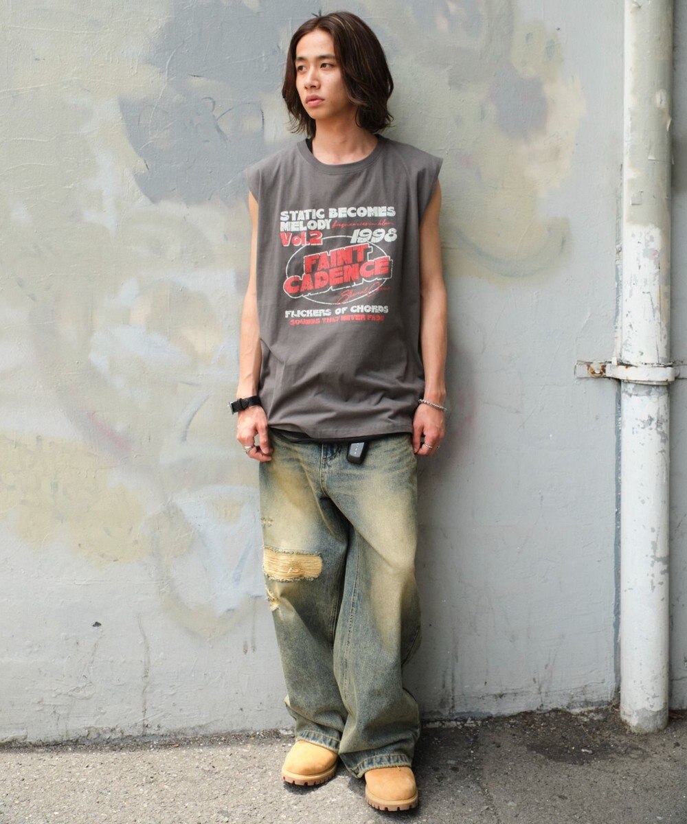 WEGO ダメージタンクトップ 