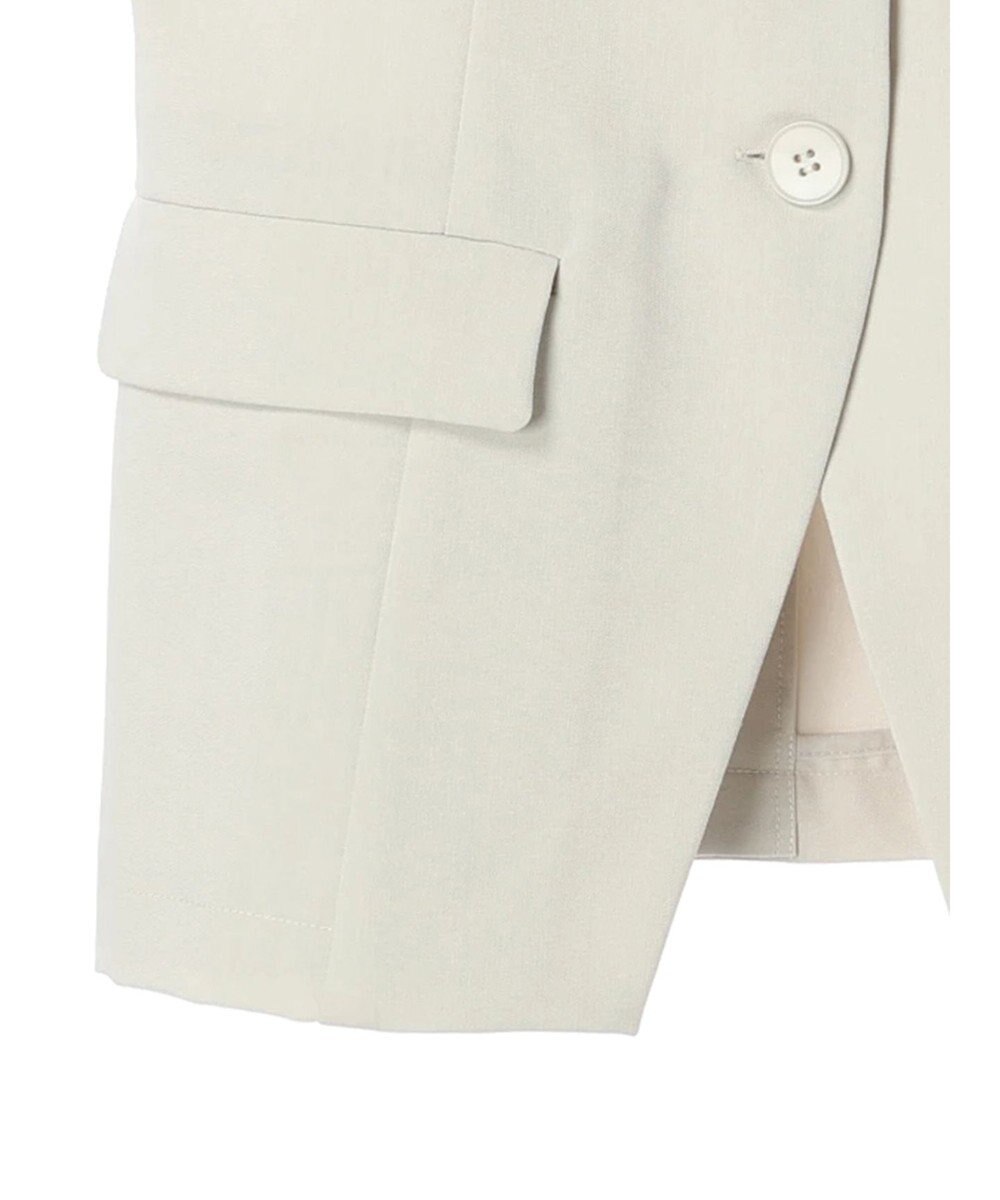 YECCA VECCA リネンライクビスチェベスト 