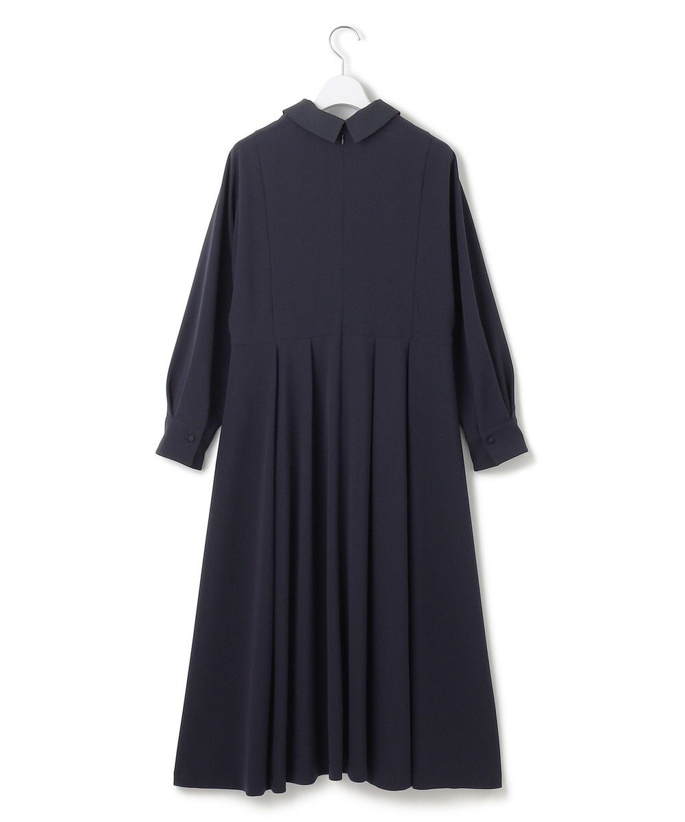 23区 【VERYコラボ】トリアセダブルジョーゼット つけ襟 ボウタイワンピース 