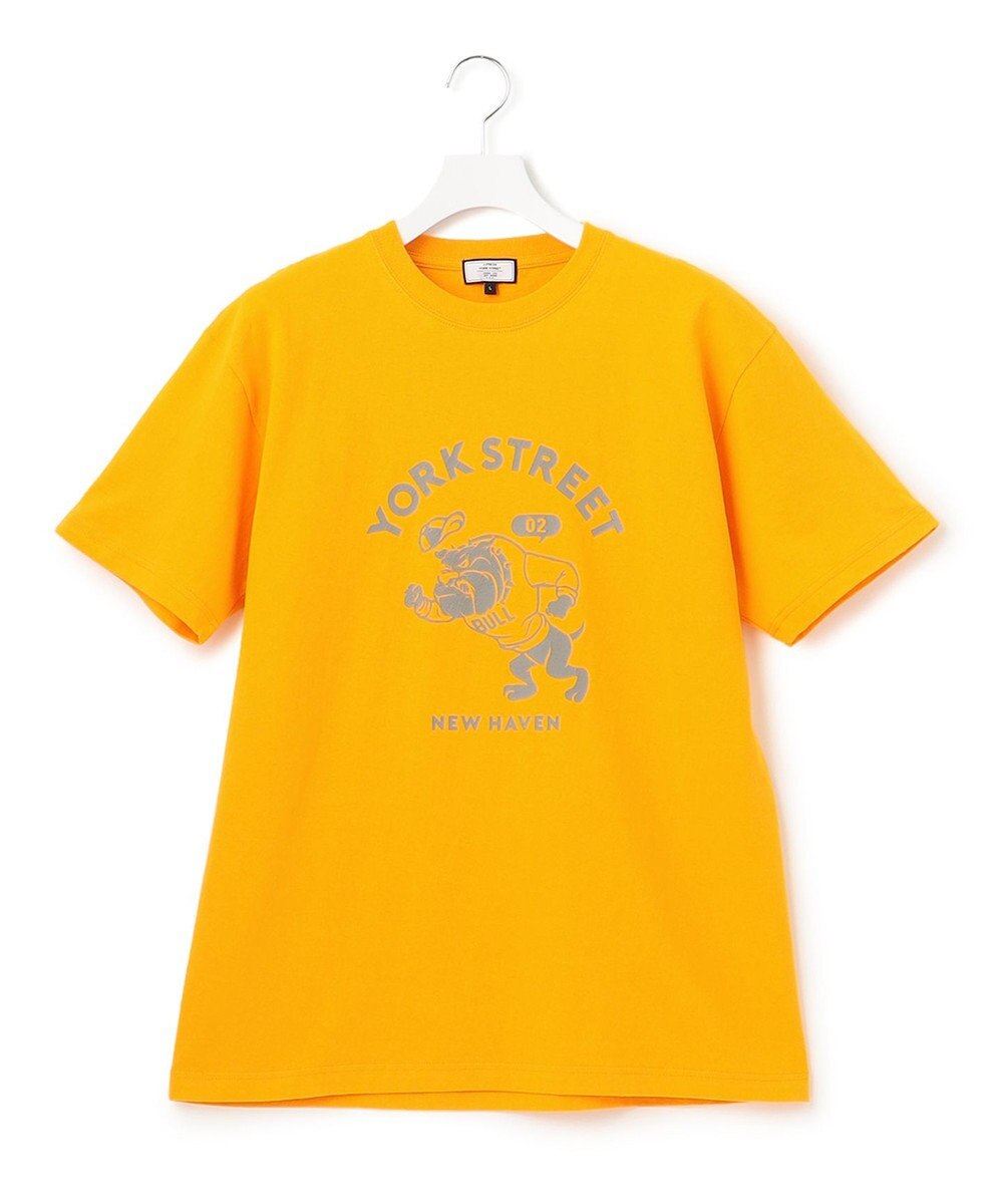J.PRESS YORK STREET 【UNISEX】ブルドッグプリントTシャツ 