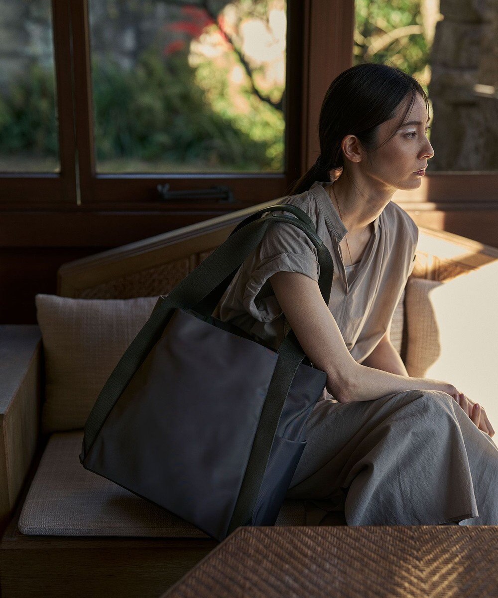 MIYABIYA LAQUOH【撥水加工】ミニマルナイロン ペアレンツバッグ 