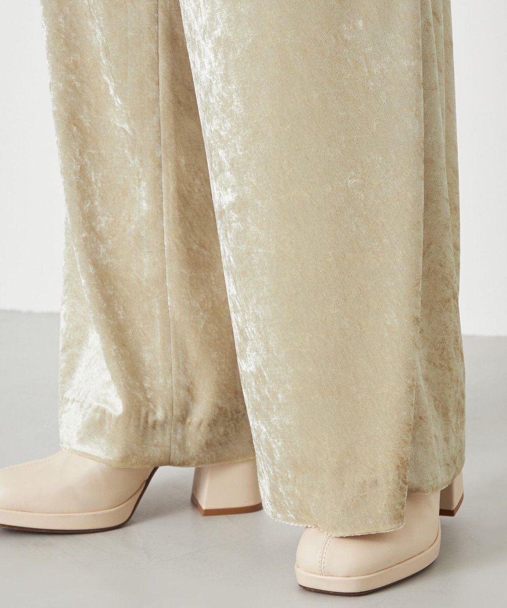 NAVE 【ReNAVE】クラッシュベロア パンツ 